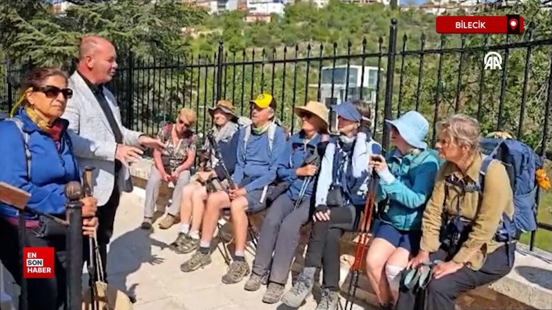 Sofi Yolu'nu takip eden gezginler, Bilecik'te mola verdi