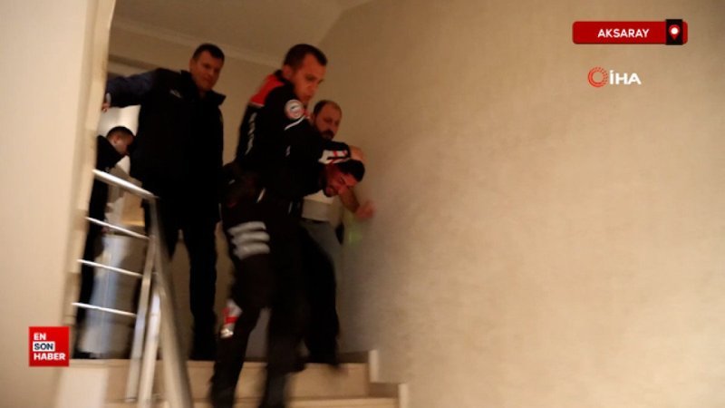 Aksaray'da oyuncak tabancayla polisi alarma geçirdi