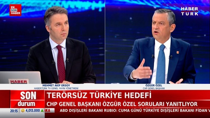 CHP Genel Başkanı Özgür Özel'den terörsüz Türkiye yorumu
