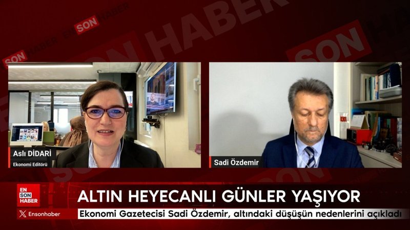 Ekonomi Gazetecisi Sadi Özdemir, altındaki düşüşün nedenlerini açıkladı