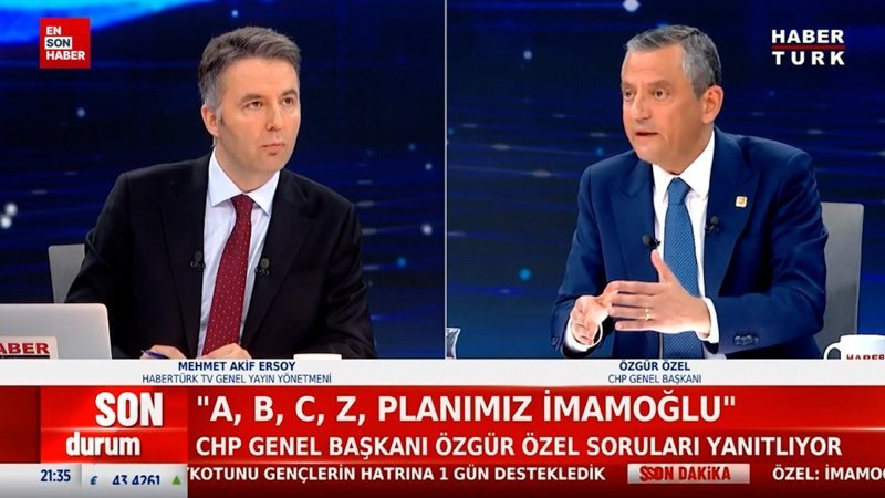 Özgür Özel: A, B, C, Z, planımız İmamoğlu