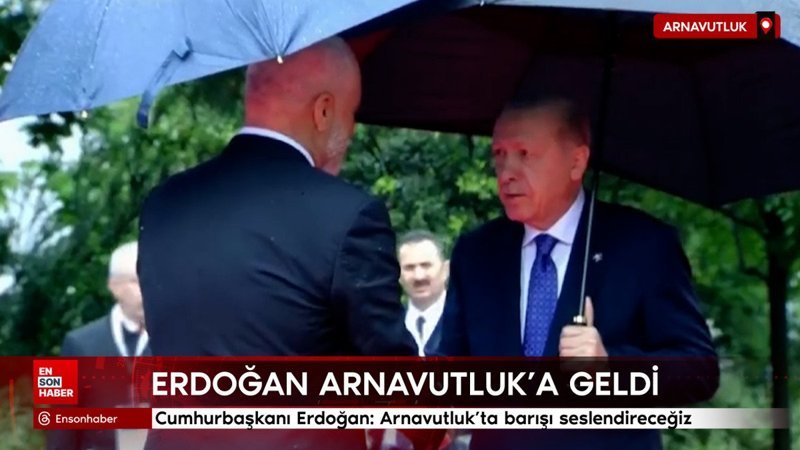 Cumhurbaşkanı Erdoğan: Arnavutluk'ta barışı seslendireceğiz