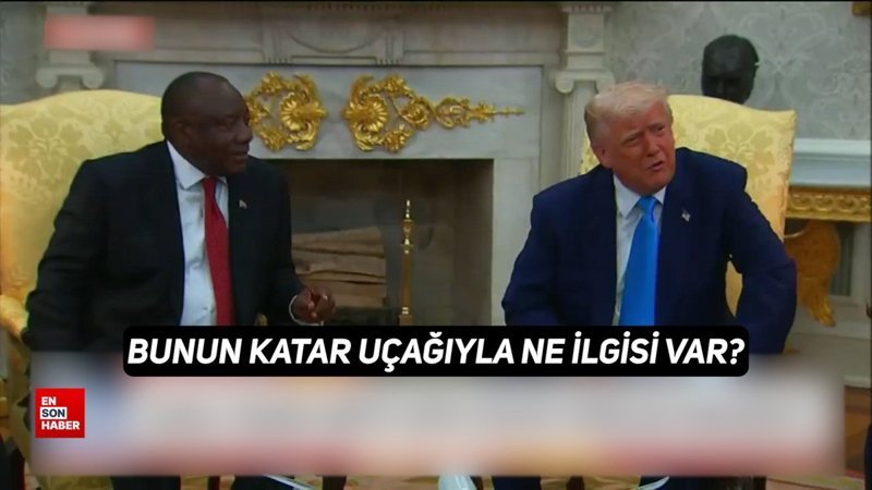 Donald Trump, Katar uçağı sorusuna sinirlendi: Muhabiri kovdu