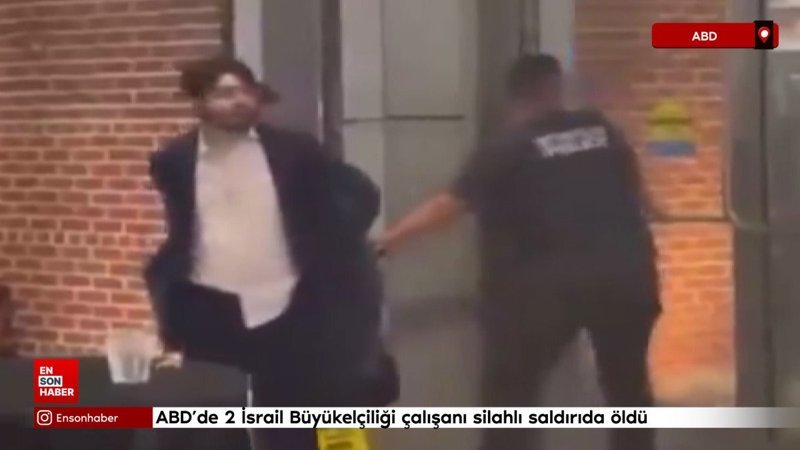 ABD'de 2 İsrail Büyükelçiliği çalışanı silahlı saldırıda öldü