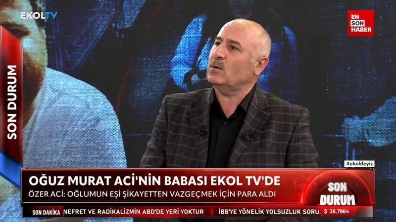 Oğuz Murat Aci'nin babasından tazminatı kabul eden gelinine sert sözler