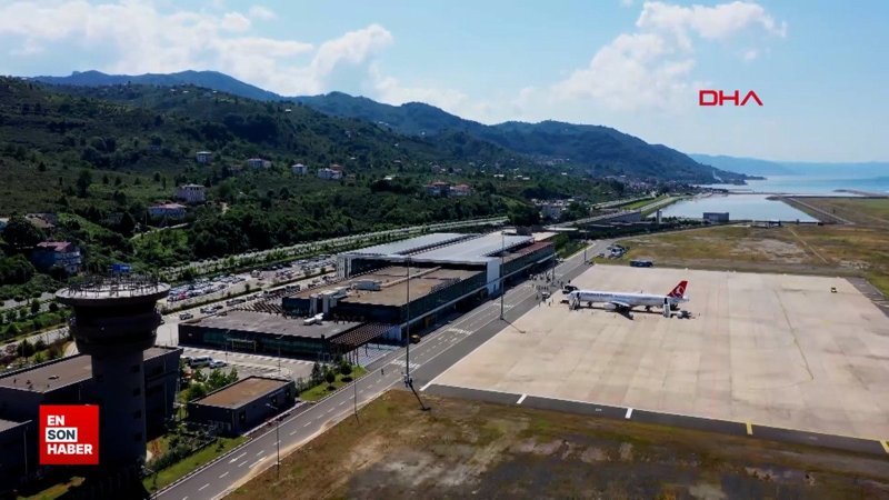 Ordu-Giresun Havalimanından görüntüler