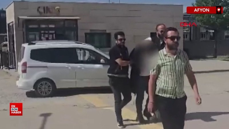 Afyonkarahisar'da para çalıp not bırakan hırsız yakalandı