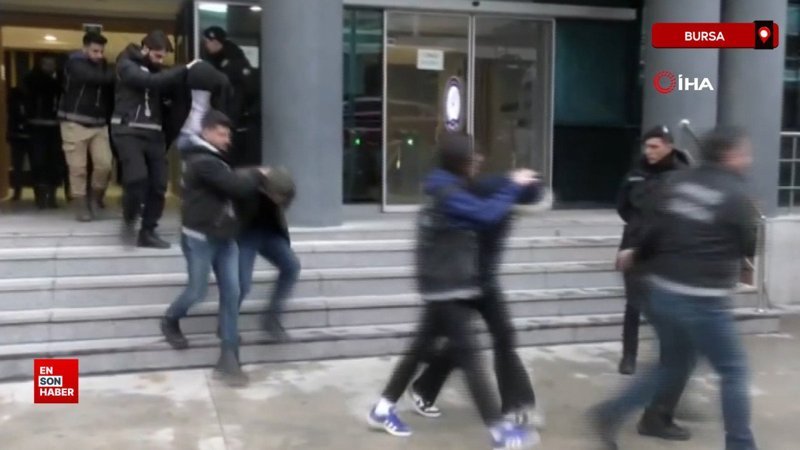 Bursa'da uyuşturucu operasyonu: 540 şüpheli tutuklandı