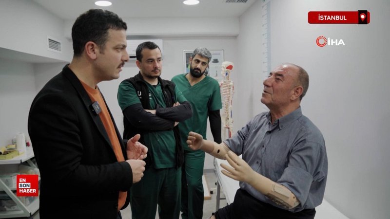 İstanbul'da üç uzvunu kaybetti, protezlerle hayata tutundu