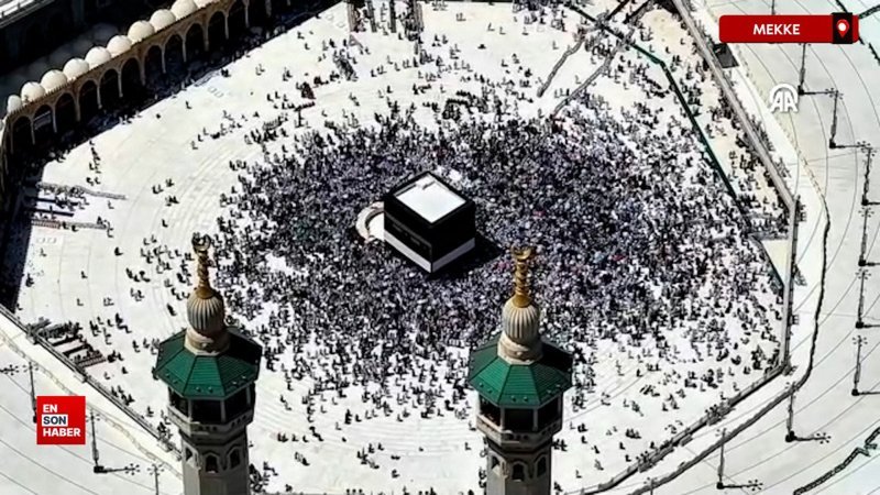 Kabe, 601 metrelik Kraliyet Saat Kulesi'nden görüntülendi