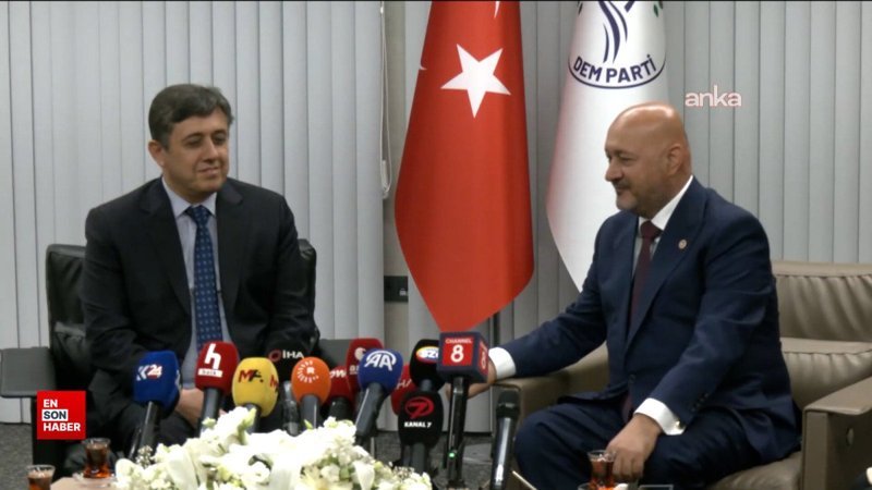 AK Parti'den DEM Parti'ye bayram ziyareti