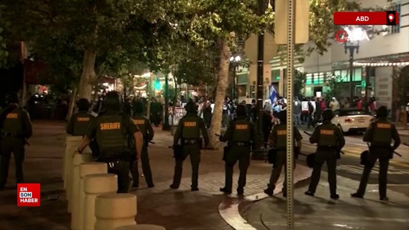 ABD'nin Teksas eyaletinde protestolara karşı 7 bin asker görevlendirildi