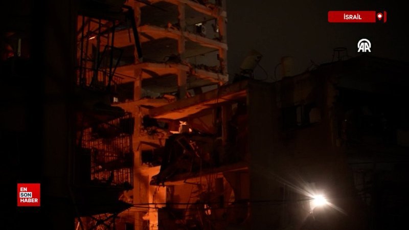 İran’dan İsrail’e füze saldırısı büyük hasar ile yıkıma yol açtı