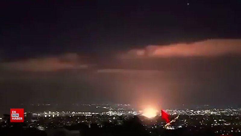 İran'dan misilleme: İsrail'in Hayfa kentinde yangın