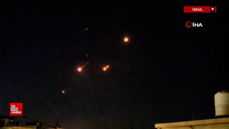 İran Devrim Muhafızları Ordusu'ndan İsrail'e saldırı