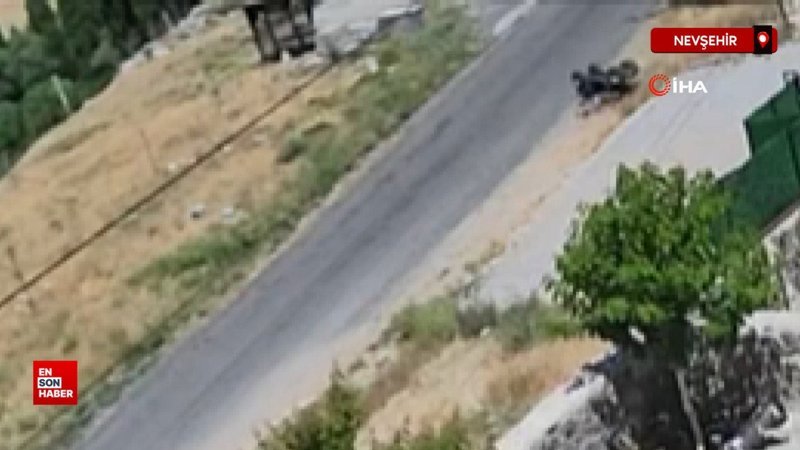 Nevşehir’de kontrolden çıkan ATV devrildi
