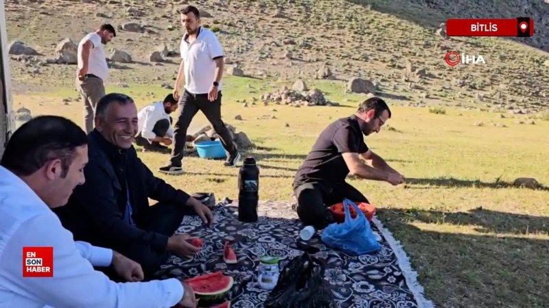 Süphan Dağı piknikçilerin yeni gözdesi oldu