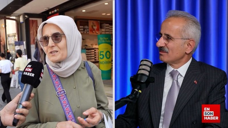 Ulaştırma ve Altyapı Bakanı Abdulkadir Uraloğlu vatandaşların sorularını yanıtladı