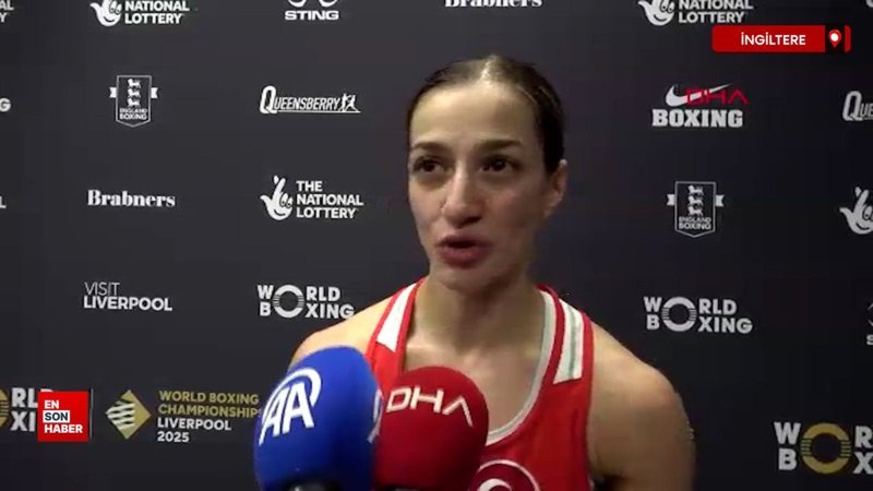 Buse Naz Çakıroğlu, Dünya Boks Şampiyonası'nda yarı finale yükseldi