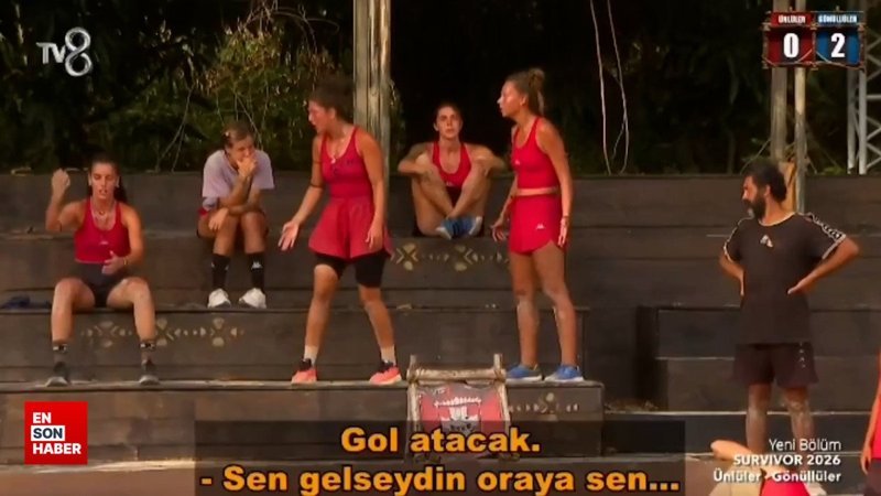 Survivor'da Seren Ay Nisanur kavgası