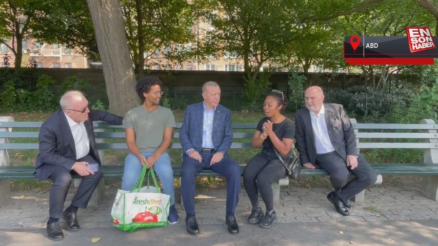 Cumhurbaşkanı Erdoğan Central Park’ta Bir Süre Yürüyüş Yaptı